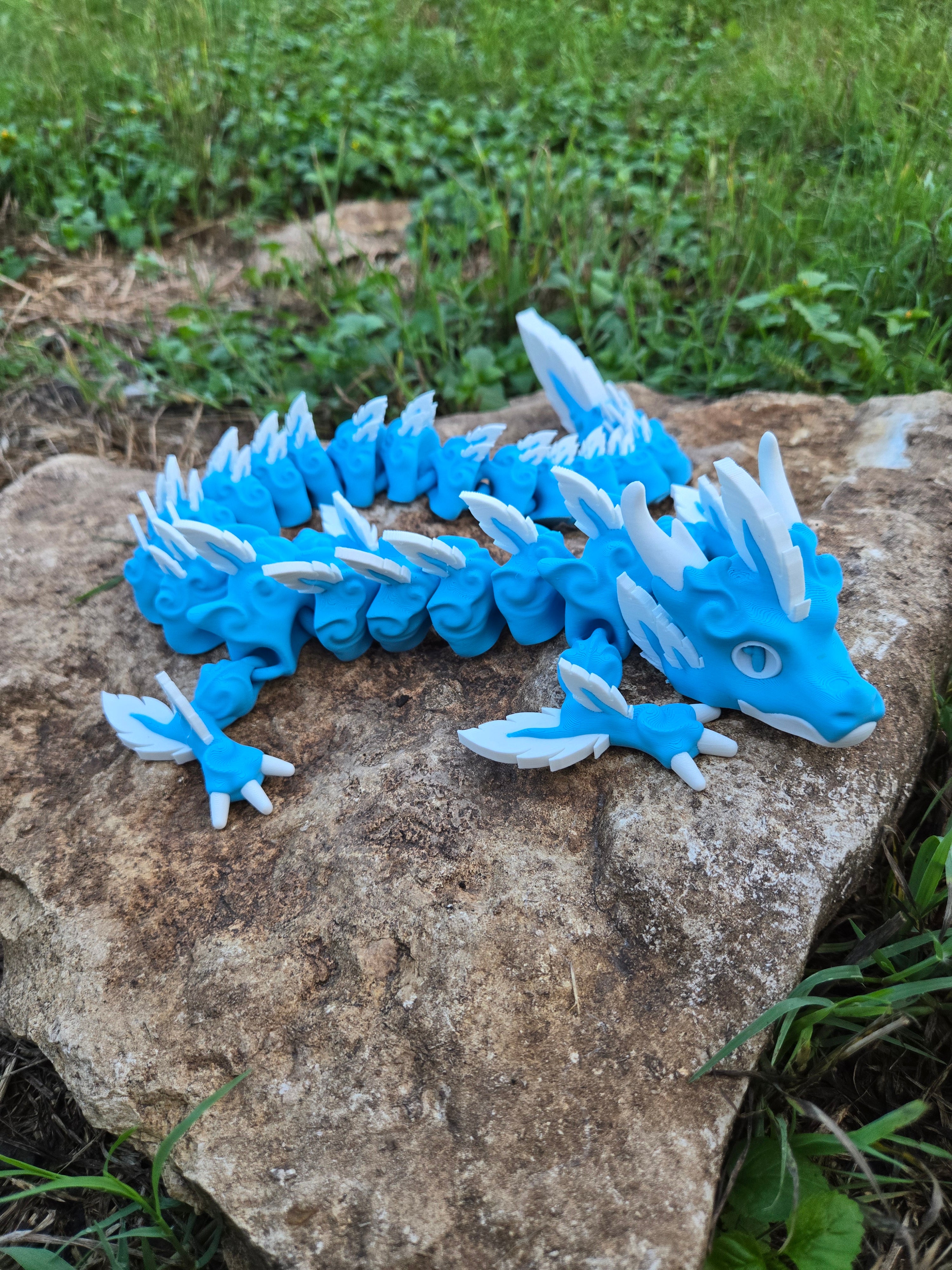 Articulated BreezeClaw Dragon – Wächter der Lüfte | Wunschgröße & Farbe