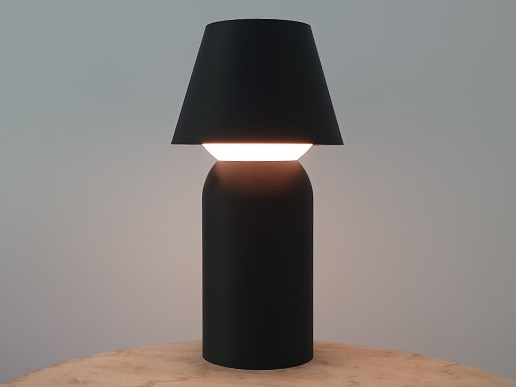 Eclipse Style Lamp – modern & minimalistisch | 3D-Druck Design | Ambient-Light Tischlampe💡