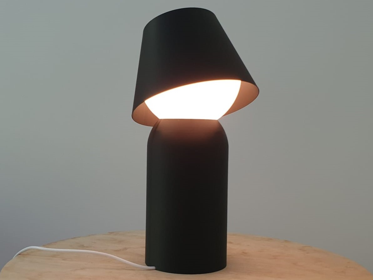 Eclipse Style Lamp – modern & minimalistisch | 3D-Druck Design | Ambient-Light Tischlampe💡
