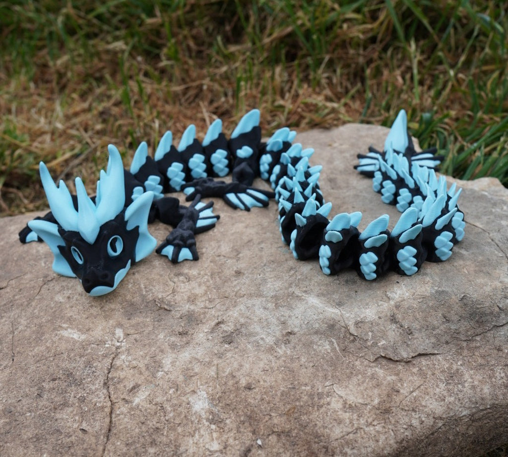 Articulated Wavepiercer Dragon – Gebieter der Gezeiten | Wunschgröße & Farbe