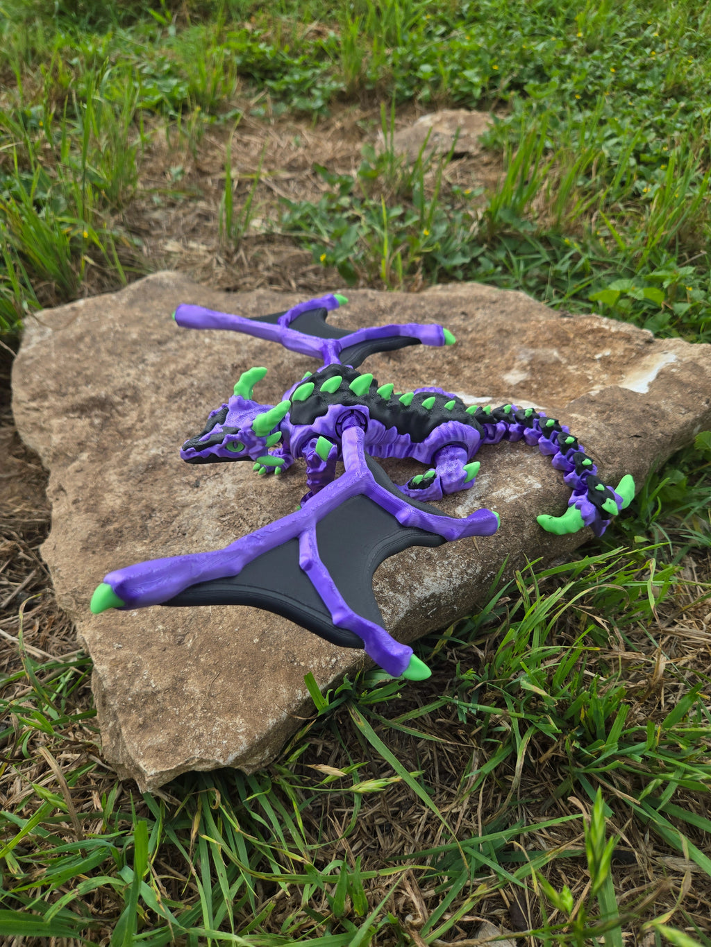 Articulated DreadWing Dragon – Bote der Nacht | Wunschgröße & Farbe