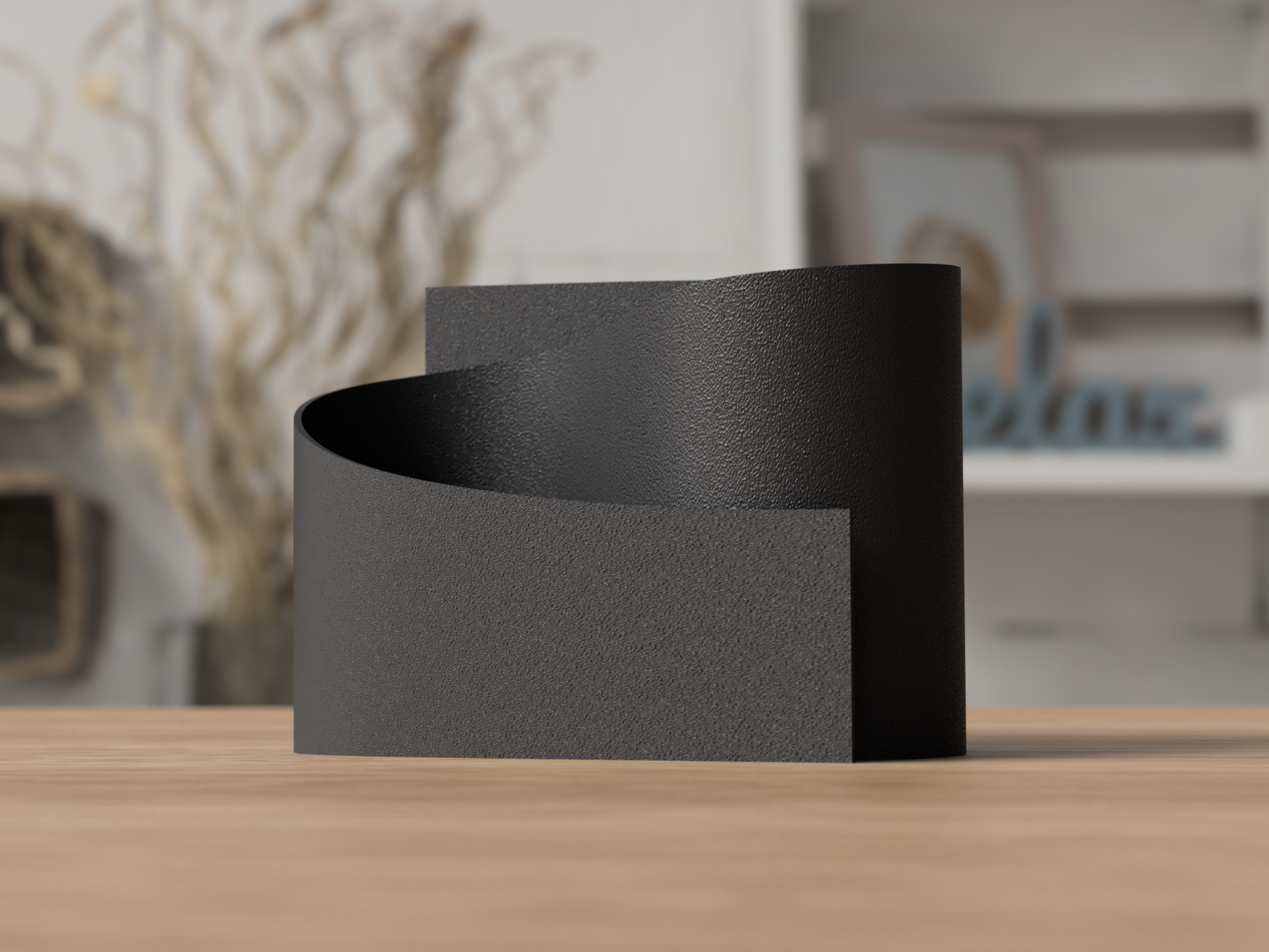 Modern S-Curve Organizer – Minimalistisch & Vielseitig | 3D-Druck Design | Ordnung mit Stil 🪥